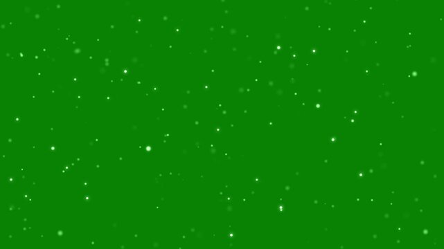 Dust particles, isolated white specks floating naturally through the air, lightweight powder texture, gentle drifting movement, clean overlay element, chroma key background, 4k footage