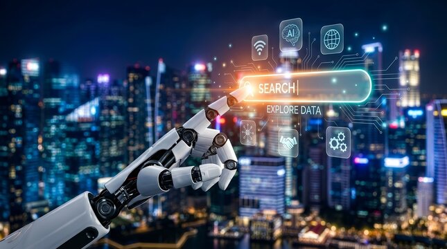 Search engine algorithm providing user intent results through advanced AI technology.