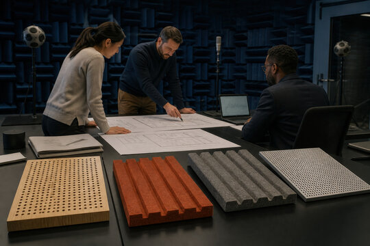 Acoustic Material Selection for Interior Design Sound Control Architectural Specification and Professional Noise