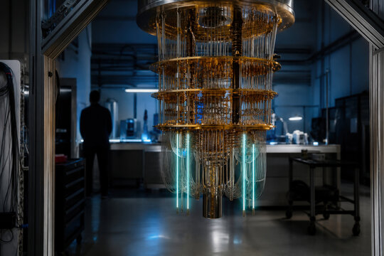 Quantum Computing Cryogenic Rig with Signal Paths for Advanced Qubit Research Superconducting Hardware and Laboratory