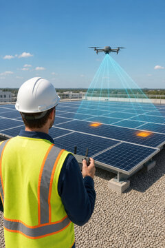 Rooftop Solar Hotspot Drone Inspection for Photovoltaic Maintenance Thermal Defect Detection and Energy Performance