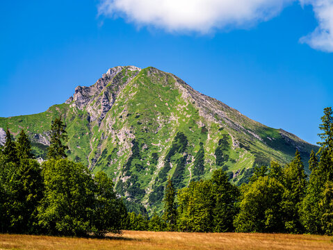 Starorobocianski Wierch Peak in Western Tatra Mountains, Poland