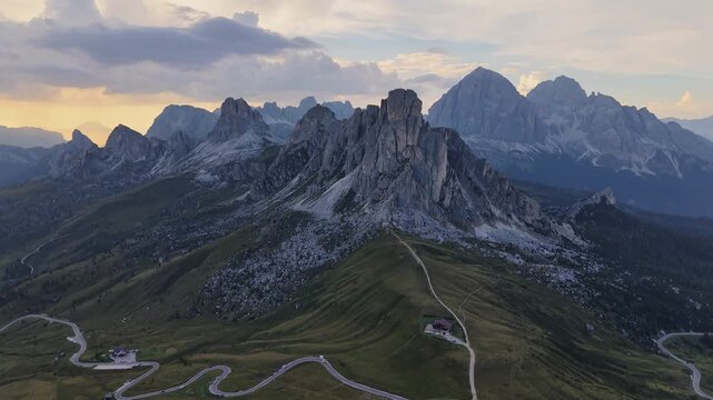 Ra Gusela- Passo Giau- Dolomites- Eastern Alps. Italy.
