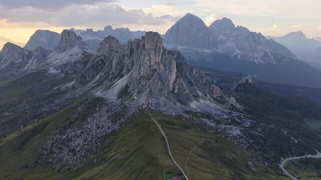 Ra Gusela- Passo Giau- Dolomites- Eastern Alps. Italy.