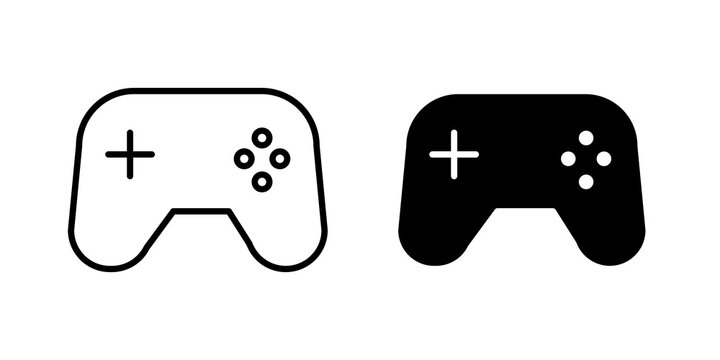 Game controller icon vector design series