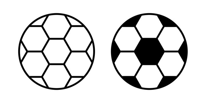 Football icon vector design series