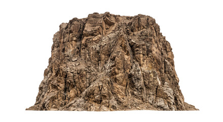 Rugged mountain rock face with intricate textures and geological formations © Sapphire
