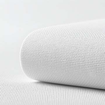 White Fabric Texture Detail