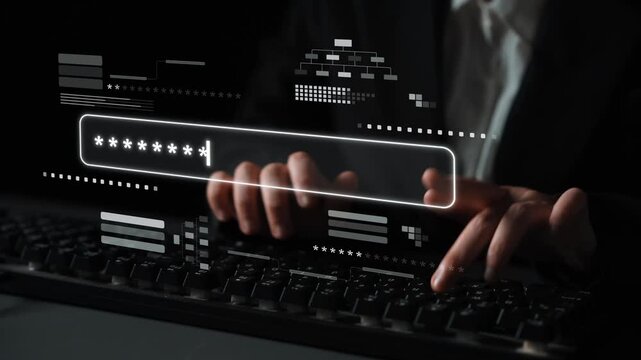 User authentication and password protection concept showing secure login, privacy safeguard, data protection, access control, and digital identity verification Marrow
