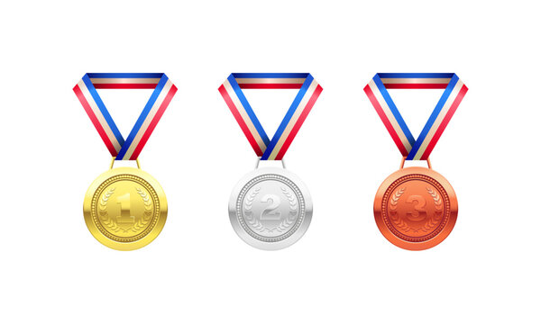 Gold Silver Bronze Medals