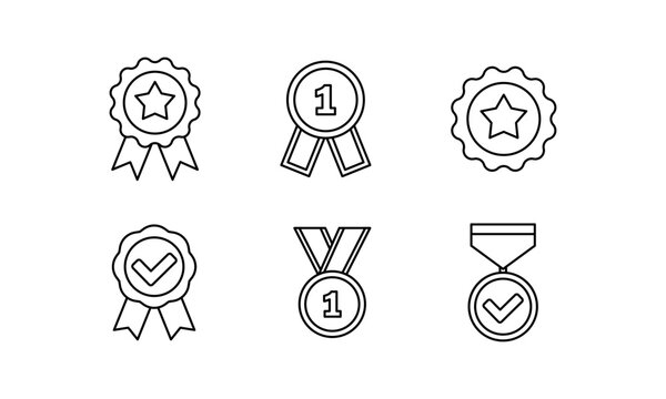 Award and Medal Icons