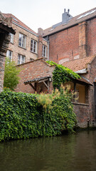 Fototapeta premium old brick building in Belgium
