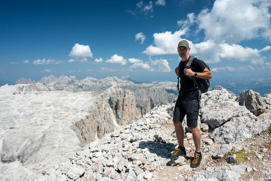 Piz Boe is a peak in the Dolomites in northern Italy. The highest peak in the Sella massif.