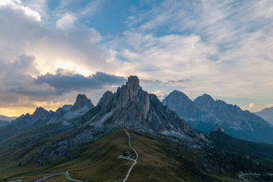 Ra Gusela- Passo Giau- Dolomites- Eastern Alps. Italy.