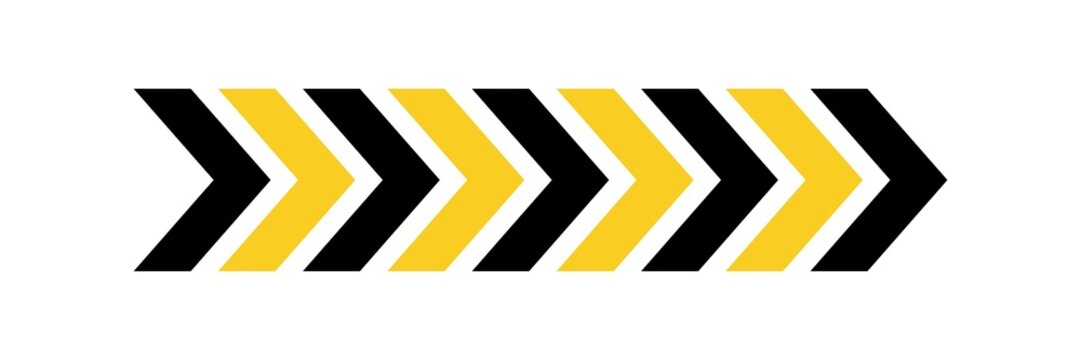 Direction sign, chevron arrow set, guidance, infographic, movement, navigation,  direction symbol, way guidance