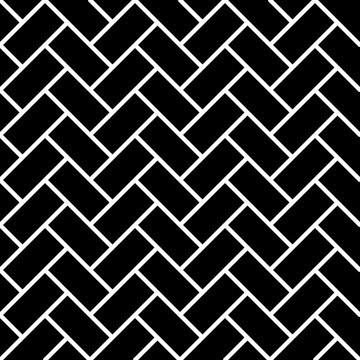 Seamless herringbone pattern repeating background vector