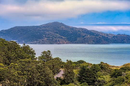 San Francisco bay near Sausaito, California