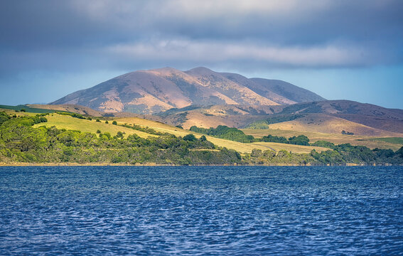 Tomales Bay in Marin County, California