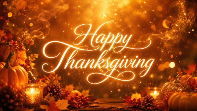 Happy Thanksgiving message
