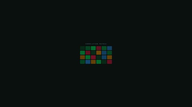 Colorful Pixelated Motion Display with Vibrant Squares for Digital Art and Technology.
