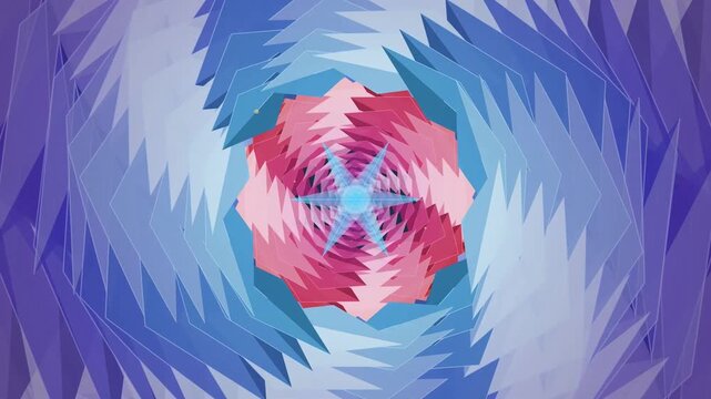 Vibrant Purple Pink Swirling Patterns.