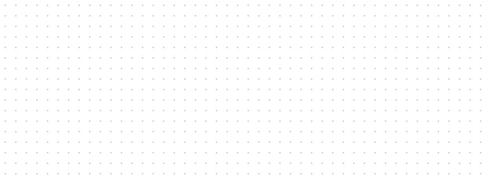 Dot Grid Paper seamless pattern small pale gray points arranged in uniform horizontal vertical rows. Ideal for bullet journals, planner inserts, organized notes, diary pages, vector assets