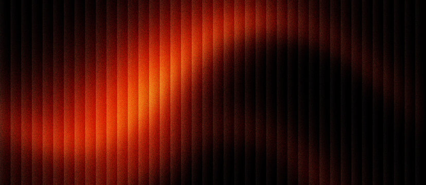 Abstract red light texture with vertical lines. Dark glowing wave pattern on black background. Cinematic orange light rays for tech banners. Modern digital backdrop with soft neon gradients.