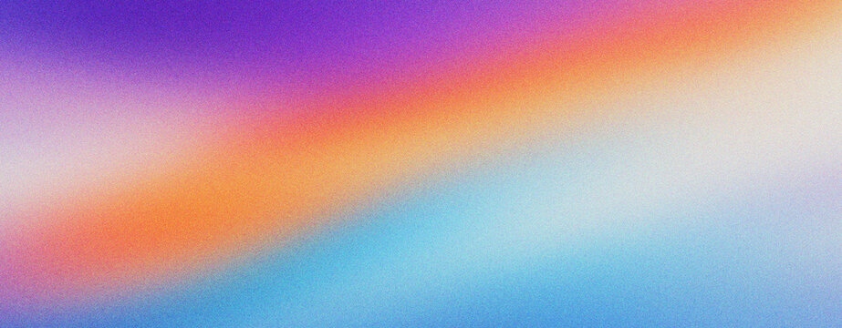 Vibrant gradient background with soft rainbow colors. Abstract blurry texture with purple, orange, and blue hues. Smooth colorful mesh for modern web design, digital art, and creative posters.