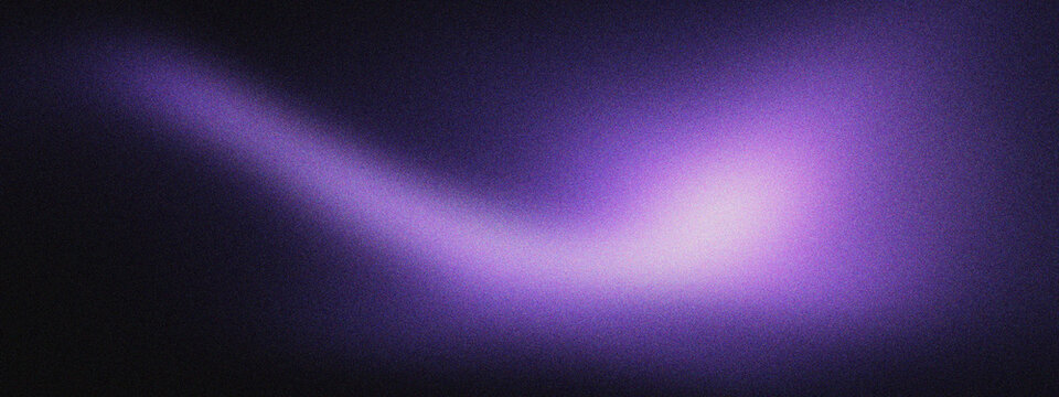 Abstract purple light leak on black background, ethereal violet lens flare with soft bokeh texture, cinematic neon glow for creative overlays, mysterious dark gradient with vibrant purple.