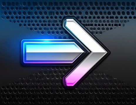 Backward arrow pixel perfect gradient linear ui icon. Previous page. Control panel element. Line color user interface symbol. Modern style pictogram. no text
