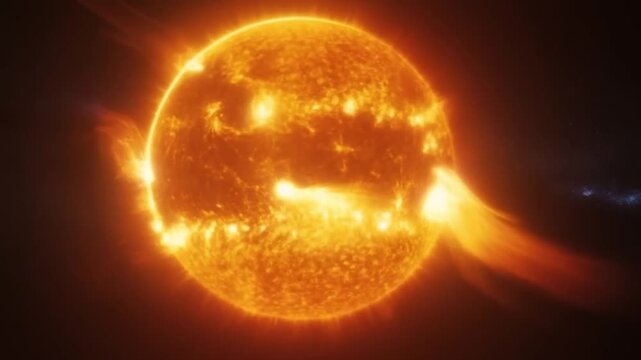 sun in space