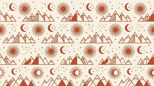 Nepal patterns with nepalese himalayan traditional geometric background wallpaper handmade repeating mountain heritage