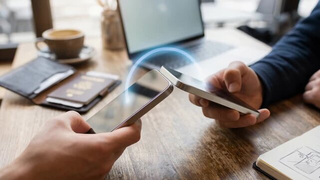 Peer to peer NFC transfer peer nfc transfer smartphone mobile payment
