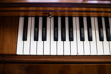 piano keys closeup © Robby