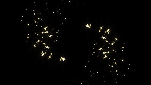 Golden magic glitter sparkle trail, cinematic shimmer sparkle overlay effect, cartoon doodle sparkles, twinkling magic dust on black background, fairy dust wand glitter stars trail transition, 4k