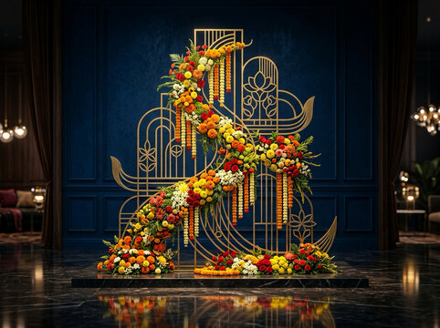 Modern Onam Premium Contemporary 3D Festival Design