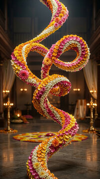 Modern Onam Premium Contemporary 3D Festival Design