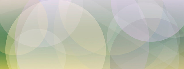 Obraz premium Dreamy pastel bokeh circles in green and blue tones create a gentle, airy atmosphere?ideal for modern website headers, presentations, and abstract branding.