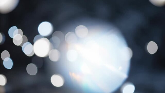 Abstract blurred light bokeh background for festive and celebration theme