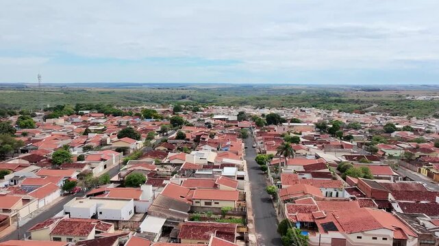 Vista a&eacute;rea dos Bairros Tancredo Neves e Jardim Esp&iacute;rito Santo em Uberaba, Minas Gerais