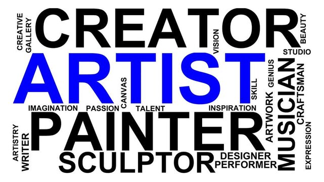 Artist Word Cloud