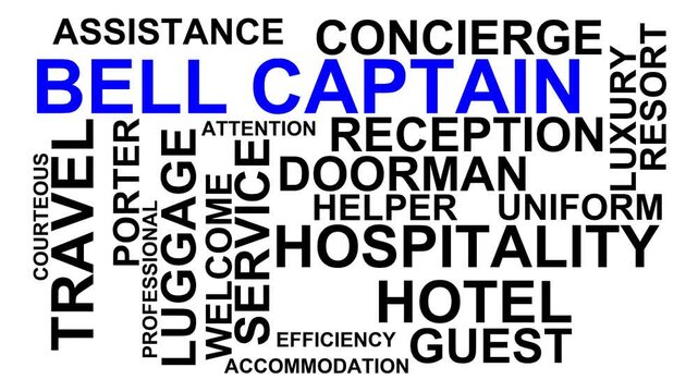 Bell Captain Word Cloud