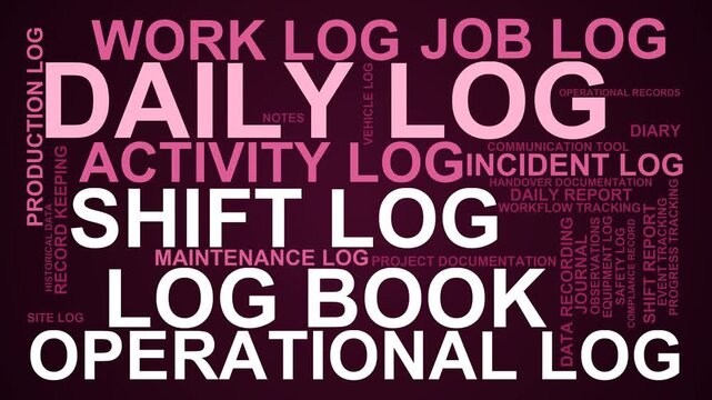 Daily Log Word Cloud