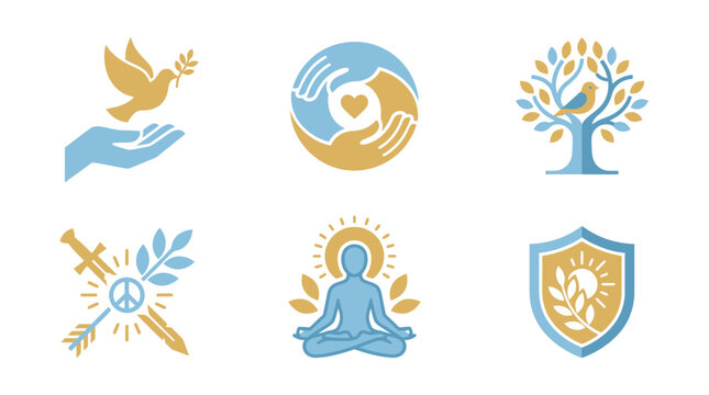 Human Hand Releasing Dove Concept of Ahimsa And Non Violence
