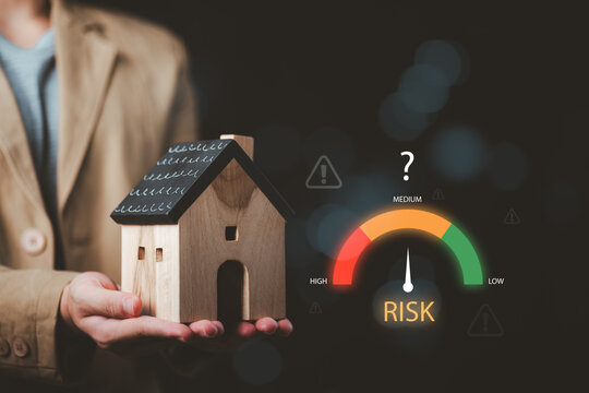 Real estate analyst evaluates property risk assessment and market uncertainty, helping investors manage mortgage exposure, insurance, valuation, financial risk, and investment decisions.