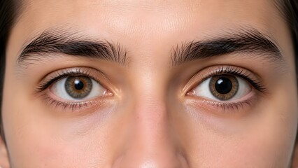 Fototapeta premium Unequal Pupils Anisocoria Clinical Eye Examination and Neurological Sign