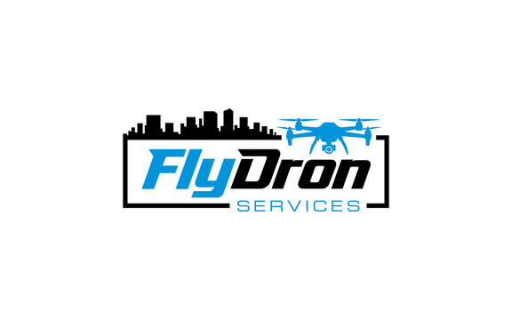 Illustration graphic vector of a drone service solution logo design template