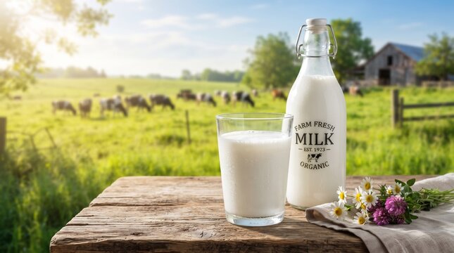 bottle of milk