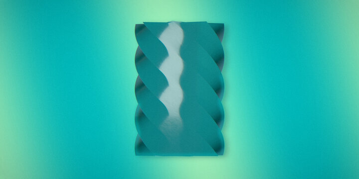 Smooth teal gradient with a premium polished feel, evoking damascus steel and a sleek decorative backdrop.
