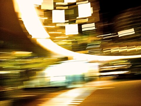 intentional camera movement photography of lights